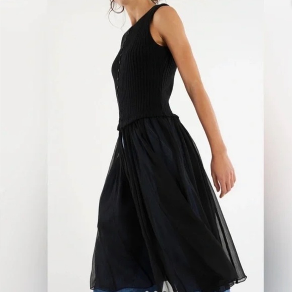 FREE PEOPLE "TWICE AS NICE" MAXI TOP - SIZE S NWOT - Picture 3 of 4